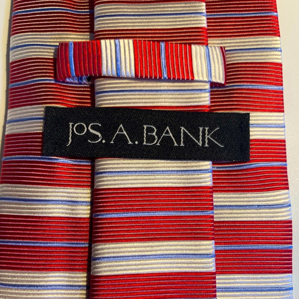 Jos.A.Bank Horizontal Striped Tie